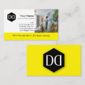 Professional Painter Photo Wall Mural  Business Ca Visitekaartje (Voorkant / Achterkant)