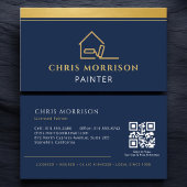 Professional Painter QR Code Visitekaartje