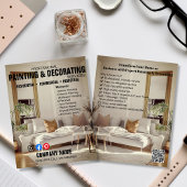 Professional Painting & Decorating Service Flyer |