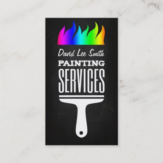 Professional Painting Service Visitekaartje (Voorkant)