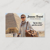 Professional Personal Tour Guide Pyramid Visitekaartje (Voorkant)