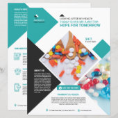 Professional Pharmacy Flyer Template (Voorkant / Achterkant)