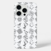 Professional Pharmacy Icon Pattern IPhone Case (Achterkant)