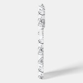 Professional Pharmacy Icon Pattern IPhone Case (Achterkant / Rechts)