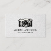 Professional Photographer camera logo Photography  Visitekaartje (Voorkant)