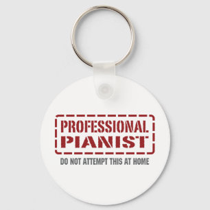 Professional Pianist Sleutelhanger