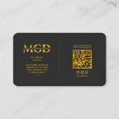 Professional Pilot Drone Operator Yellow Black Visitekaartje (Achterkant)