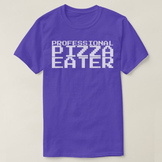 Professional Pizza Eater 4816 T-shirt (Design voorkant)