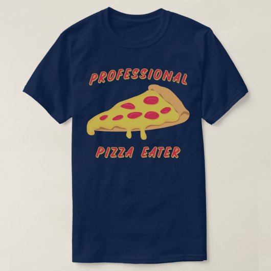 Professional Pizza Eater T-shirt (Design voorkant)