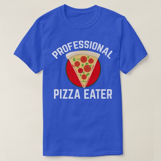 Professional Pizza Lovers PizzaEater T-shirt (Design voorkant)