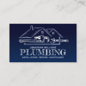 Professional Plumbing Services  Visitekaartje (Voorkant)