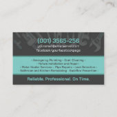 Professional Plumbing Services  Visitekaartje (Achterkant)