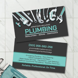 Professional Plumbing Services Visitekaartje