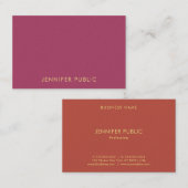 Professional Premium - Parelfindustrie - modern el Visitekaartje (Voorkant / Achterkant)