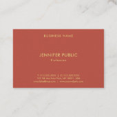 Professional Premium - Parelfindustrie - modern el Visitekaartje (Achterkant)