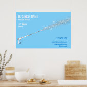 Professional Pressure Washing Power Washing Clean  Poster (Keuken)
