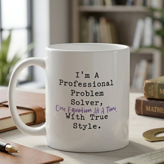 Professional Problem Solver One Equation Style Koffiemok