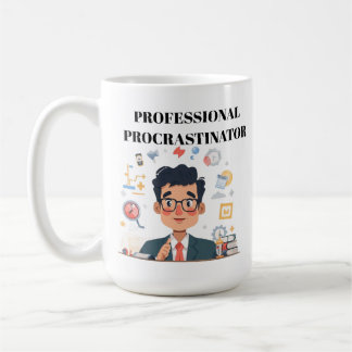 Professional Procrastinator Coffee Mug Koffiemok