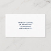 Professional Property Cleaner | Neighborhood Visitekaartje (Achterkant)