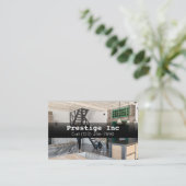 Professional Property Management Manager Visitekaartje (Staand voorkant)