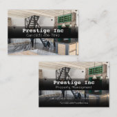 Professional Property Management Manager Visitekaartje (Voorkant / Achterkant)