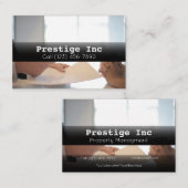 Professional Property Management Manager Visitekaartje (Voorkant / Achterkant)