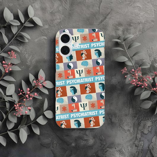 Professional Psychiatrist Iconic ontworpen Case-Mate iPhone Case
