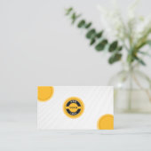 Professional QR Code Business Card Visitekaartje (Staand voorkant)