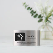 Professional QR Code Washing Power Window Cleaning Visitekaartje (Staand voorkant)