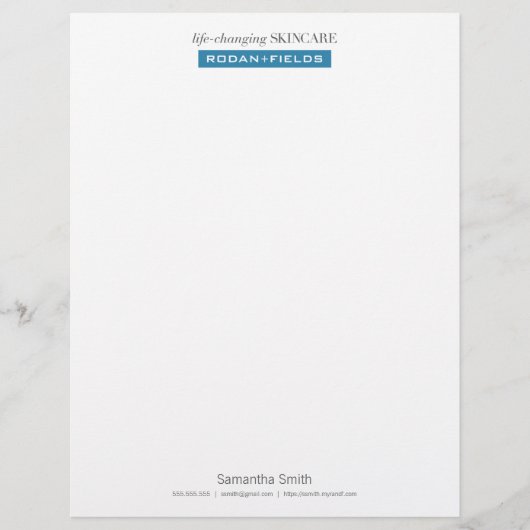 Professional R+F Letterhead Briefhoofd (Voorkant)