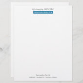 Professional R+F Letterhead Briefhoofd (Voorkant / Achterkant)