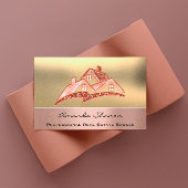 Professional Real Estate Agent Broker Roos Gold Visitekaartje