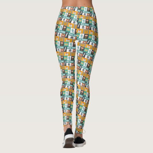 Professional Real Estate Agent Leggings (Achterkant)