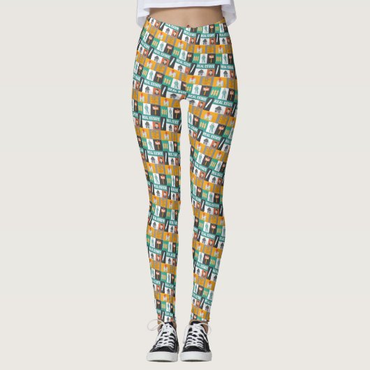 Professional Real Estate Agent Leggings (Voorkant)