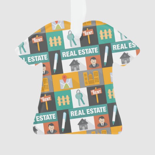 Professional Real Estate Agent Ornament (voorkant)