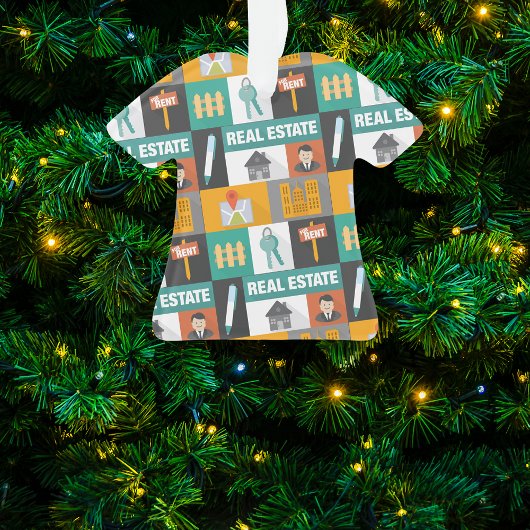 Professional Real Estate Agent Ornament