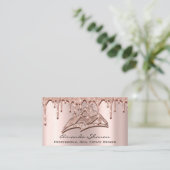 Professional Real Estate Broker Agent Roos Drift Visitekaartje (Staand voorkant)