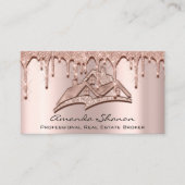 Professional Real Estate Broker Agent Roos Drift Visitekaartje (Voorkant)