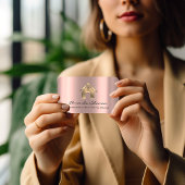 Professional Real Estate Broker Agent Roos Gold Visitekaartje