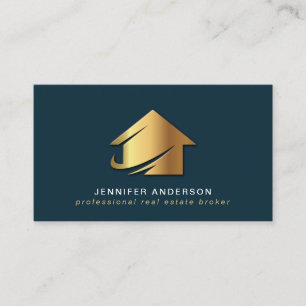 Professional Real Estate Broker Agent Visitekaartje