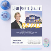 Professional Real Estate Realty Flyer voor verkoop (Enkel)