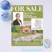 Professional Real Estate Realty Flyer voor verkoop (Enkel)