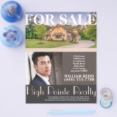 Professional Real Estate Realty Flyer voor verkoop (Enkel)