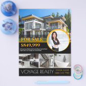 Professional Real Estate Realty Flyer voor verkoop (Enkel)