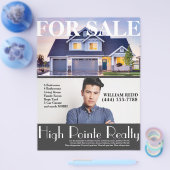 Professional Real Estate Realty Flyer voor verkoop (Enkel)
