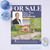 Professional Real Estate Realty Flyer voor verkoop (Enkel)