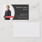 Professional Realtor links Foto Visitekaartjes (Voorkant / Achterkant)