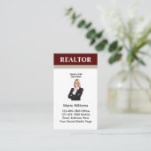 Professional Realtor Photo-Visitekaartjes Visitekaartje (Staand voorkant)