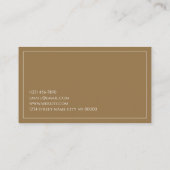 Professional Realtor Realty Visitekaartje (Achterkant)