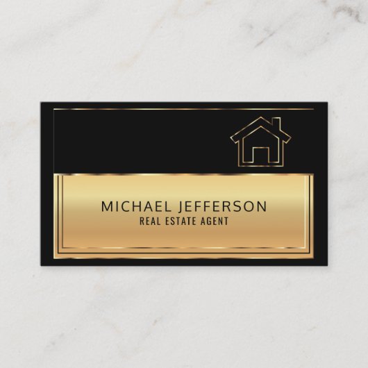 Professional Realtor Visitekaartje (Voorkant)